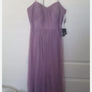 Adriana Papell Infinity Tulle Grown Dusty Rose 12